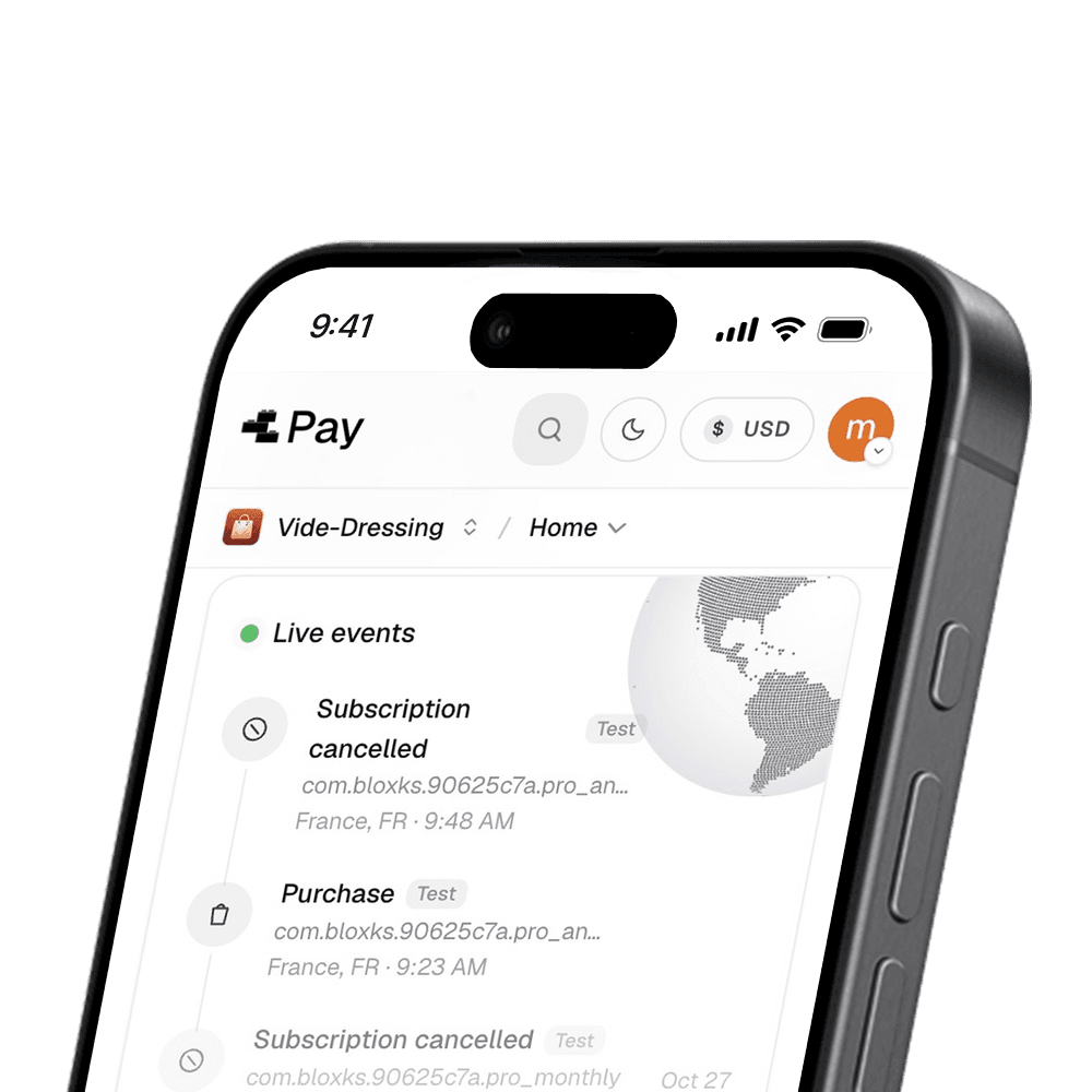 Get paid with Bloxks Pay